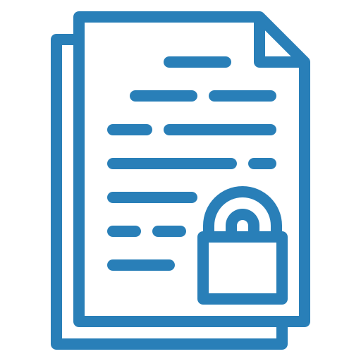 Ícone de Confidencialidade